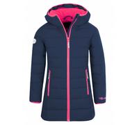 Trollkids - Girls Stavanger Coat - Parka enfant Navy / Pink - Taille de l'enfant 128 cm