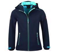 Trollkids - Girl's Trollfjord Jacket - Veste softshell - 116 - navy / mint