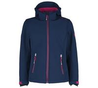 Trollkids - Girl's Trollfjord Jacket - Veste softshell - 122 - navy / magenta