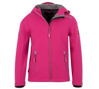Trollkids - Girls Trollfjord Jacket - Veste softshell enfant Magenta / Grey - Taille de l'enfant 104 cm