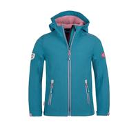 Trollkids - Girls Trollfjord Jacket - Veste softshell enfant Teal / Mauve - Taille de l'enfant 110 cm