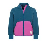 Trollkids - Girl's Vega Jacket - Veste polaire - 116 - madeira blue / bright berry