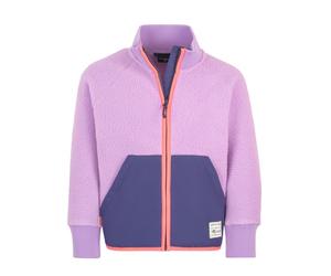Trollkids - Girl's Vega Jacket - Veste polaire - 98 - light violet / deep violet / coral pink