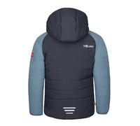 Trollkids - Hafjell Snow Jacket Pro - Doudoune enfant Black / Steel Blue / Mango - Taille de l'enfant 128 cm