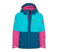 Trollkids - Hallingdal Jacket - Veste ski enfant Bright Berry / Dark Turquoise / Madeira Blue - Taille de l'enfant 116 cm