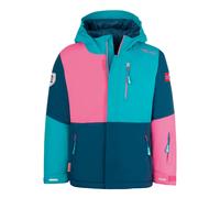 Trollkids - Hallingdal Jacket - Veste ski enfant Dark Turquoise / Madeira Blue / Light Magenta - Taille de l'enfant 152 cm
