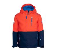 Trollkids - Hallingdal Jacket - Veste ski enfant Flame Orange / Navy - Taille de l'enfant 98 cm