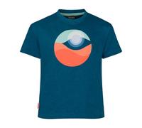 Trollkids - Girl's Halsafjord T-Shirt - T-shirt - 104 - madeira blue
