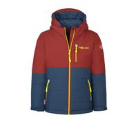 Trollkids - Hemsedal Snow Jacket XT - Veste ski enfant Carmin Red / Myst. Blue / Green - Taille de l'enfant 152 cm