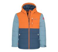 TROLLKIDS Veste de sport 'Hemsedal' marine / bleu-gris / orange, Taille 164