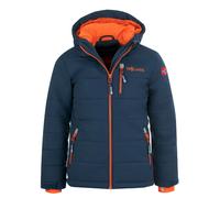 Trollkids - Hemsedal Snow Jacket XT - Veste ski enfant Mystic Blue / Orange - Taille de l'enfant 128 cm