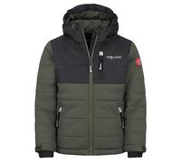 Trollkids Hemsedal Veste de ski pour enfant, Vert lierre/noir, 140 cm