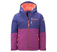 Trollkids Hemsedal XT Veste de ski et d'hiver, Violet foncé/framboise/rouge radiant, 152