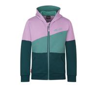 Trollkids - Kid's Alesund Sweater - Sweat à capuche - 116 - light violet / dusty teal / midnight petrol