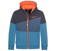 Trollkids - Kid's Alesund Sweater - Sweat à capuche - 116 - nordic blue / mystic blue / black