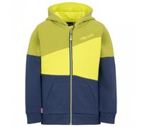 Trollkids - Kid's Alesund Sweater - Sweat à capuche - 140 - green lizard / mystic blue / kiwi