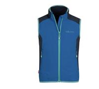 Trollkids - Kid's Balestrand Vest - Gilet coupe-vent - 140 - cobalt blue / dark navy / dusky turquoise