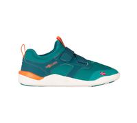 Trollkids - Kid's Bergen Hiker - Chaussures minimalistes - EU 34 - sea green / lagoon green / sahara sunset