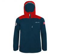 Trollkids - Kids Bergen Jacket - Veste imperméable - 140 - bright red / mystic blue