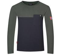 Trollkids - Kid's Bergen Longsleeve - Haut à manches longues - 110 - black / ivy