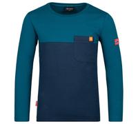 Trollkids - Kid's Bergen Longsleeve - Haut à manches longues - 128 - night sky / deep lagoon