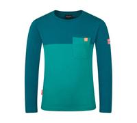 Trollkids - Kid's Bergen Longsleeve - Haut à manches longues - 140 - sea green / lagoon green