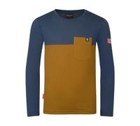 Trollkids - Kid's Bergen Longsleeve - Haut à manches longues - 98 - bronze / mystic blue