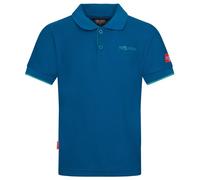 Trollkids - Kid's Bergen Polo XT - Polo - 128 - summernight blue / blue coral