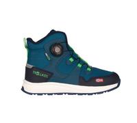 Trollkids - Kid's Bergen Winter Mid Cut - Chaussures d'hiver - EU 31 - dark marine / fresh green
