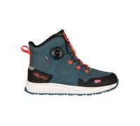 Trollkids - Kid's Bergen Winter Mid Cut - Chaussures d'hiver - EU 35 - stormy blue / black / flame orange
