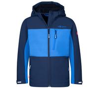 Trollkids - Kid's Bergsfjord Winter Softshell Jacket - Veste softshell - 152 - navy / electric blue