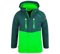 Trollkids - Kid's Bryggen 3in1 Jacket - Veste 3-en-1 - 122 - dark green / bright green