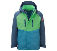 Trollkids - Kid's Bryggen 3in1 Jacket - Veste 3-en-1 - 128 - fresh green / mystic blue / dark marine