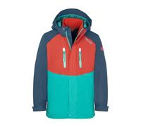 Trollkids - Kid's Bryggen 3in1 Jacket - Veste 3-en-1 - 152 - red clay / mystic blue / blue coral