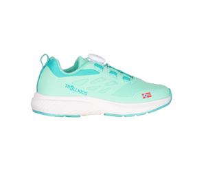 Trollkids - Kid's Bryggen Sneaker - Baskets - EU 25 - morning dew
