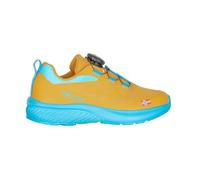 Trollkids - Kid's Bryggen Sneaker - Baskets - EU 28 - mustard / dynamic blue