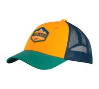 Trollkids - Kid's Femund Cap - Casquette - 48-52 cm - sahara sunset / madeira blue / sea green