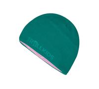 Trollkids - Kid's Finnmark Cap - Bonnet - 48-52 cm - 2-5 Years - light violet / ocean green