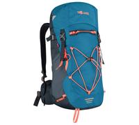 Trollkids - Kid's Fjell Trekker 22 - Sac à dos de randonnée - 22 l - atlantic blue / dark navy / glow orange