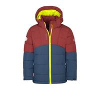 Trollkids - Kid's Gryllefjord Jacket - Veste d'hiver - 140 - carmin red / mystic blue / glow green