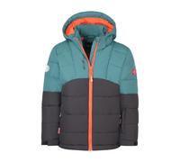 Trollkids - Kid's Gryllefjord Jacket - Veste d'hiver - 140 - stormy blue / black / flame orange