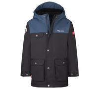 Trollkids - Kid's Gudvangen Jacket - Parka - 98 - black / mystic blue