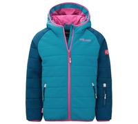 Trollkids - Kid's Hafjell Snow Jacket Pro - Veste de ski - 128 - dark turquoise / madeira blue / bright berry