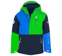 Trollkids - Kid's Hallingdal Jacket - Veste d'hiver - 104 - bright green / medium blue