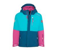 Trollkids - Kid's Hallingdal Jacket - Veste d'hiver - 116 - bright berry / dark turquoise / madeira blue