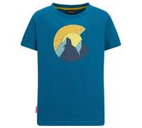 Trollkids - Kid's Halsafjord T-Shirt - T-shirt - 104 - atlantic blue