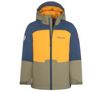 Trollkids - Kid's Hardanger Jacket - Veste d'hiver - 110 - golden yellow / mystic blue / moss