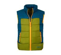 Trollkids - Kid's Hardanger Vest - Gilet synthétique - 128 - pear green / lagoon green / sahara sunset
