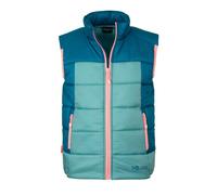 Trollkids - Kid's Hardanger Vest - Gilet synthétique - 140 - aqua haze / harbor blue / peony rose