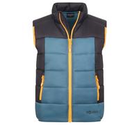Trollkids - Kid's Hardanger Vest - Gilet synthétique - 92 - black / steel blue / mango